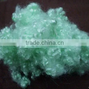 Recycled Hollow Polyester Staple Fiber GREEN thumbnail-1