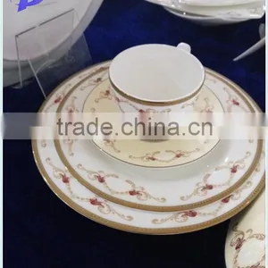 61pcs Bone China Dinnerware/dinner Set/dinner Plate thumbnail-3