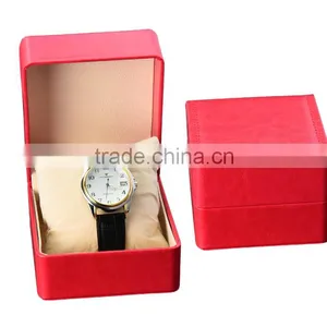 Chinese Factories Wholesale Custom High-grade PU Leather Watch Box, Fashion Beautiful Gift Box thumbnail-6