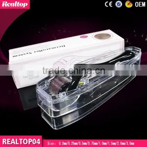 Realtop Medical Grade Dermaroller Derma Roller 540 Microneedling Pen / Meso Needles for Skin Whitening Pigment Removal thumbnail-1