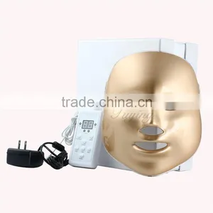 Led Facial Light Therapy Portable Home Use 3 Colors Pdt Freckle Removal      Led Facial Mask Skin Rejuvenation Mask thumbnail-1