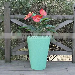 Fashionable High Quality Fiberglass Plants Container and Flowers Pots Cheap Pots thumbnail-5