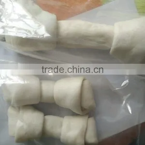 Rawhide Expanded Knot Bone Dog Chewing Snack thumbnail-1