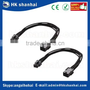 Cheap Wholesale 6 Pin PCIe Male to Female Power Extension Cable Video Card Power Cable thumbnail-1