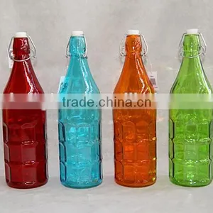 Swing Top Glass Juice/water Bottle thumbnail-1