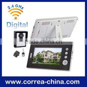 7" Large Screen Video Door Phone Wireless Intercom thumbnail-1