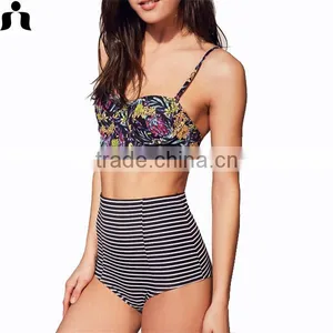 Fast Delivery Xxx High Waist Bikini Girls Swimwear Photos Sexy thumbnail-1