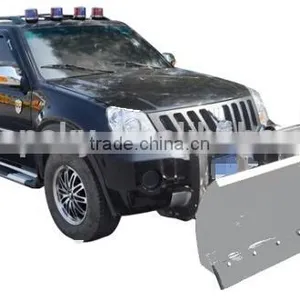 Pickup Truck Mounted Hydraulic Snow Plow and Spreader thumbnail-1