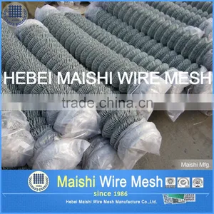 Zinc Coated(Galvanized) Steel Chain Link Fence Fabric thumbnail-3