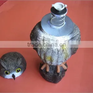 OEM Blow Molding Animal Crafts OWL Hunting Decoy Plastic Decoy For Sale thumbnail-6