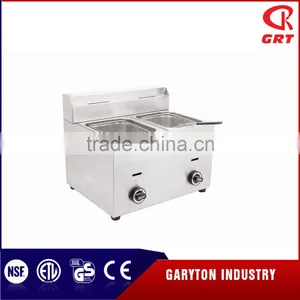 Commercial Basket Gas Chips Fryer GRT -G20L thumbnail-1