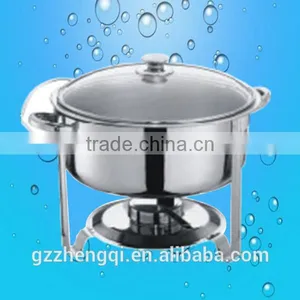 Hot Sale Round Glass Lid Chafing Dish for Sale(835-GL) thumbnail-1