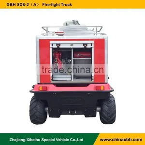 XBH 8X8-2 Fire-fight Truck All-Terrain Amphibious Vehicle Forest Fire Fighting 800cc 8 Wheels ATV thumbnail-4