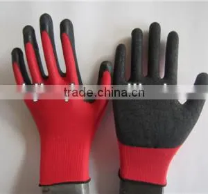 Latex Rubber Coated Palm Working Labor Gloves thumbnail-1