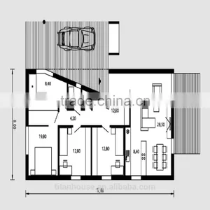 Flat Roof Small House Plans thumbnail-2
