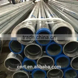Galvanized Surface Treatment 2015Hot Selling Welded Erw Steel Pipe thumbnail-1