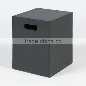 Cement Ivory Side Table thumbnail-4