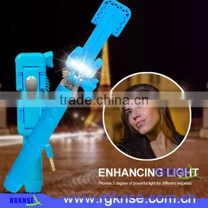Multifunction Selfie Stick, Work as the Lazy Stand, Enhancing Light Selfie Stick thumbnail-5