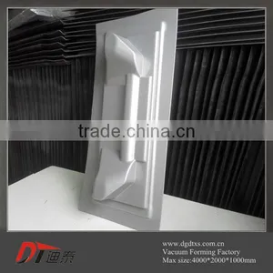 Custome ABS Dark Grey Plastic Parts Cars Vacuum Forming thumbnail-6