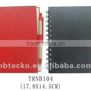 Supply PU Leather Cover Notebook for School and Office thumbnail-1