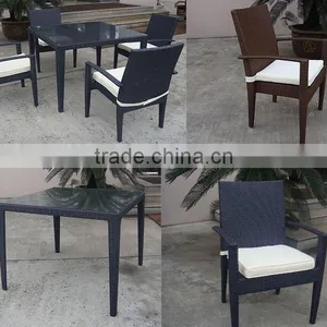 China Manufacturer Garden Outdoor Dining Set New Product Environmentally Protective thumbnail-1