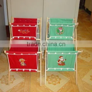 Beautiful Useful Folding Wooden Newspaper Rack for Sale thumbnail-1