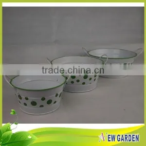 Professional Supplier Reasonable Price Metal Plant Pots Wholesale thumbnail-2