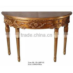 Home Decoration Half Moon Console Tables in Set thumbnail-1