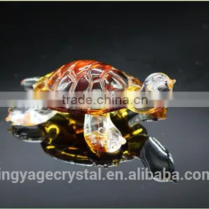 Creative Gift Yellow Crystal Animal Model Decoration Gift or as Small Wedding Gift thumbnail-6