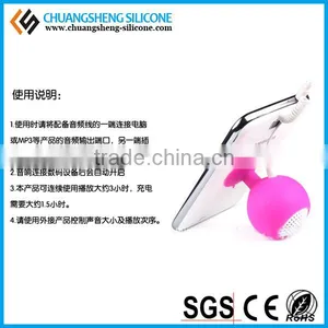 Portable Mini Loud Speaker for Mobile Phone, Multifunctional Phone Holder Speaker, Cell Phone Holder thumbnail-4