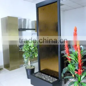 Waterfall Fountain Copper Wall Panel thumbnail-1