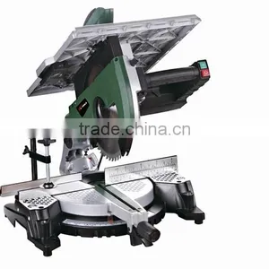 305mm 2000w Aluminum/Wood Cutting Portable Compound Miter Saw Machine Small Professional Electric Table Miter Saw Combo thumbnail-1