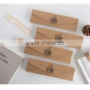 China Manufactuer New Design Paper Pencil Case Pencil Box for School and Office thumbnail-1