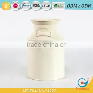 Garden Iron Powder Coating White Jug the Bottle Water Jug in Garden thumbnail-2