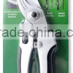 High Carbon SK5 Steel Blade Heavy Duty Bypass Hand Pruner thumbnail-2