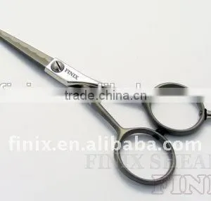 Professional Satin Finish Zinc-Alloy Grip Trimming Beard Scissors thumbnail-5