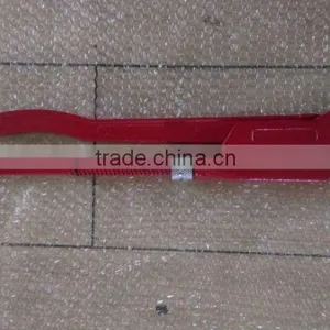 High Quality Chrome Vanadium Steel Adjustable Pipe Wrenches,45 Angle-type Straight Jaws thumbnail-4