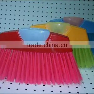Long and Soft Bristle Plastic Rubber Broom thumbnail-1