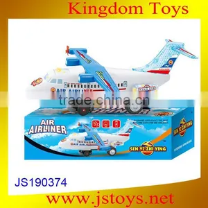 High Quanlity Passenger Plane Model With Light & Sound for Kids thumbnail-1