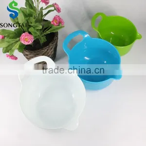 3pcs Plastic Salad Bowl Set thumbnail-1