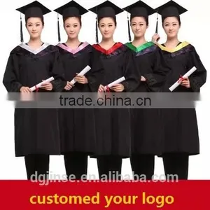 The New Wholesale Custom Classical College Graduation Gown thumbnail-1