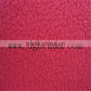 Red Knitting Fabric Bond Red Polar Fleece Fabric for Garment thumbnail-3