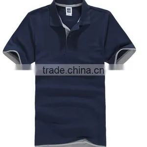 New 2016 Men Cotton Short Sleeve Sports Jerseys Polo Shirt thumbnail-3