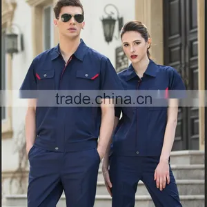 Summer Short Sleeve Worker Sets Uniform Labor Insurance Clothing thumbnail-6