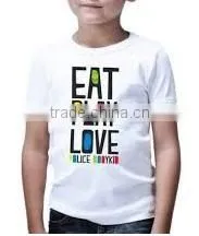 T SHIRT FOR KID, CUSTOM T SHIRT PRINTING , 100% COTTON FABRIC thumbnail-3