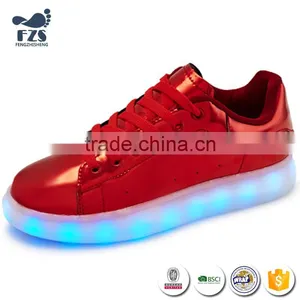 HFR-JS14 LOW MOQ OEM Led Light up Shoes With High Quality for Women thumbnail-1