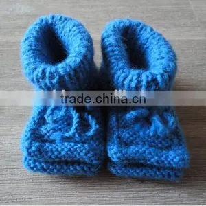 Cute Baby Shoes Crochet Woolen Warm Shoes Winter Infant Toddlers Indoor Knitted Shoes thumbnail-6