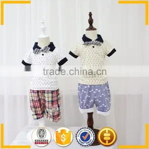 Hot Fashion Summer Boys T-shirt Polo Children T-shirt Design in Stock thumbnail-3