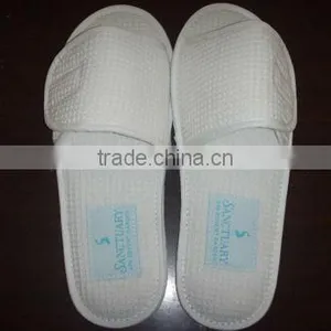 Hotel White Cotton Slippers thumbnail-1
