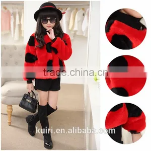 Fashion Kids Clothes Winter Fur Coat for Girls Baby Jackets Parka Elegant Clothing Outerwear Luxury Faux Fur thumbnail-1